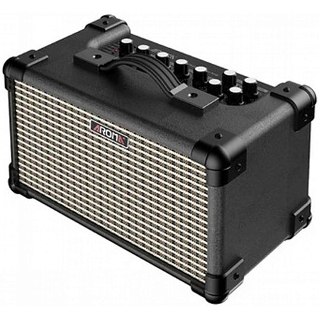 Комбоусилитель автономный AROMA TM-15 BK, 15 Вт