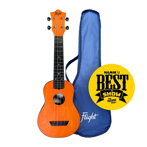 Укулеле FLIGHT Travel Series TUS-35 OR Сопрано, оранжевый