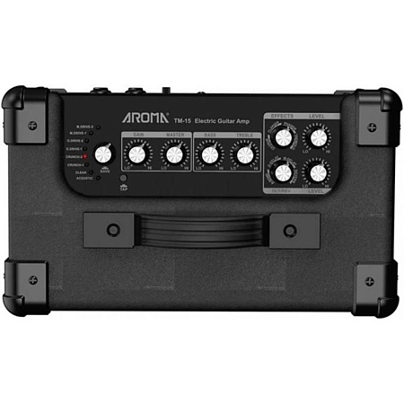 Комбоусилитель автономный AROMA TM-15 BK, 15 Вт